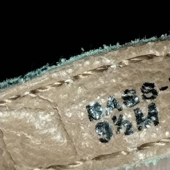 Women's GH bass and Co strappy blue leather boho sandal shoes size 9.5 - Picture 7 of 10